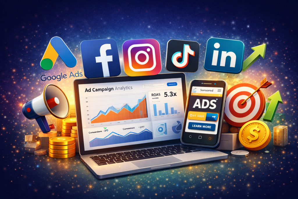 social media advertising services